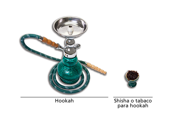 Hookah y shisha o tabaco para hookah